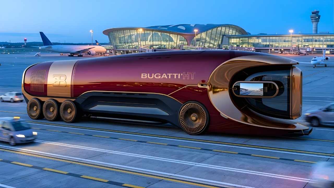 2026 Bugatti HyperTruck Stuns With 1500 HP Power, 0 To 100 In 2.8 Seconds And Hyper Luxury Cabin Setup