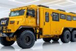 2026 Caterpillar Motorhome Features Rugged Design With High End Interior And Advanced Control System