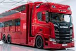 2026 Scania Double Decker 6×6 Motorhome With 500 HP Engine And Two-Story Luxury Living Experience