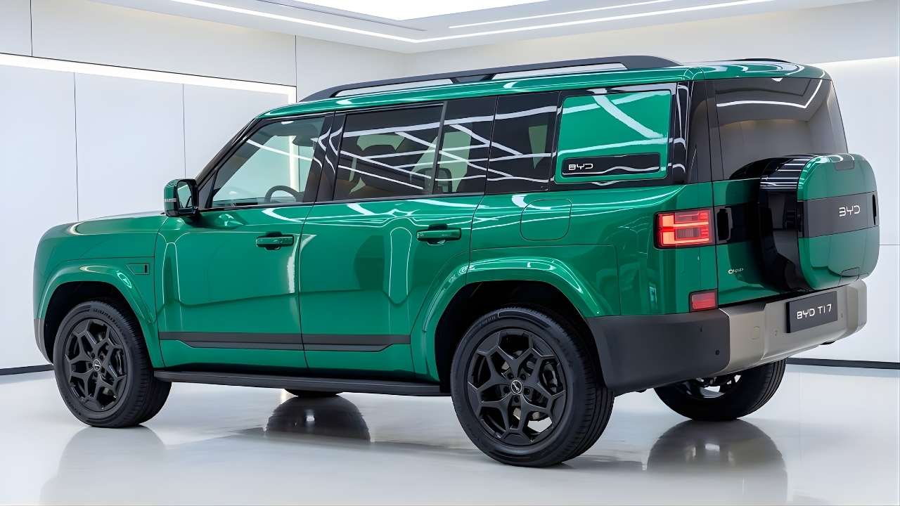 2026 BYD Ti7 Combines Electric Efficiency With Strong Off Road Capability And Advanced Driving Technology