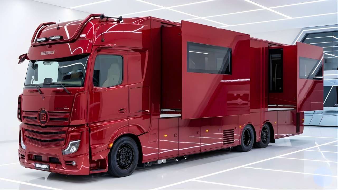 2026 Brabus Big Boy 1200 Offers Luxury On Wheels With Advanced Systems And Comfortable Long Distance Travel