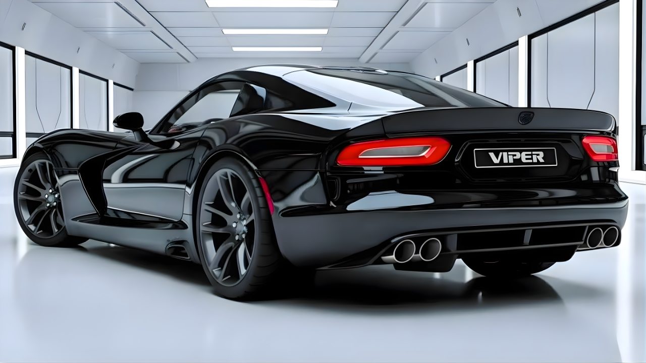 2026 Dodge Viper Delivers Track Ready Power With Aerodynamic Design And Intelligent Systems