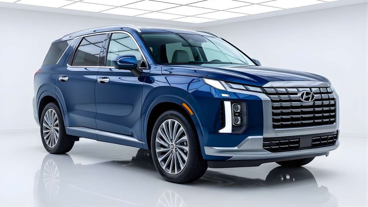 2027 Hyundai Palisade Features Bold Exterior Design With Spacious Cabin And Next Gen Infotainment System